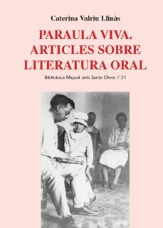 paraula viva: articles sobre literatura oral-caterina valriu i llinas-9788498830606