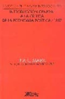 introduccion general a la critica de la economia politica / 1857-9789682315206