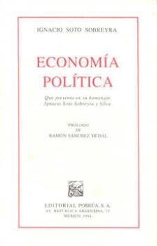 economia politica-ignacio soto sobreyra-ramon sanchez medal-9789684527706