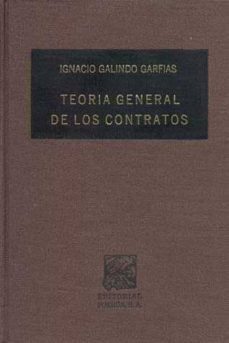 teoria general de los contratos-agnacio galindo garfias-9789684529106