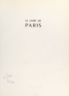 le livre de paris (ebook)-georges charensol-9791041035106
