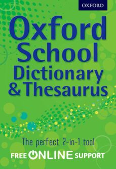 oxford school dictionary & thesaurus (hardback)-9780192756916