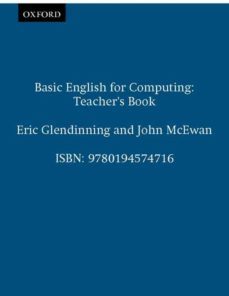 basic english for computing. teacher s book-9780194574716