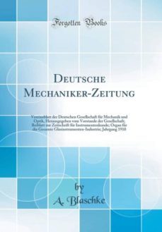 deutsche mechaniker-zeitung-9780366747016