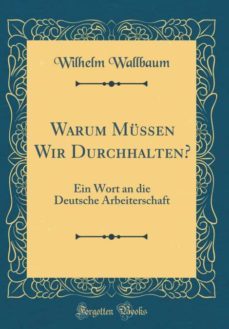 warum mussen wir durchhalten?-9780366848416