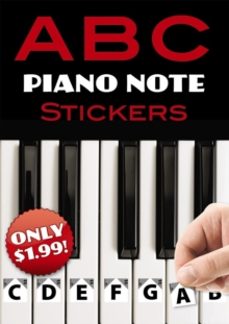 a b c piano note stickers-dover publications, inc.-9780486820316