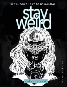 stay weird coloring book-9780648084716