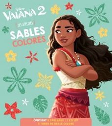 vaiana 2 - pochette sables colores - disney-9782017264316