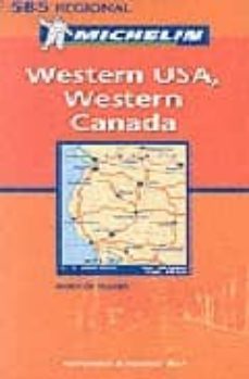 western usa, western canada nº 585 (regional) (1:2400000)-9782061008416