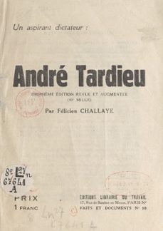 Imagen Principal de Un aspirant dictateur : André Tardieu