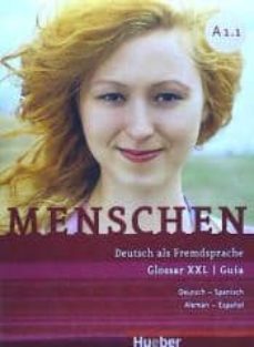 menschen a 1.1 deutsch als fremdsprache: glossar xxl/guia deutsch-spanisch aleman-español-9783191919016