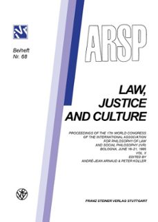 challenges to law at the end of the 20th century: law, justice and culture. (ebook)-9783515119016