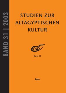 studien zur altagyptischen kultur band 31 (ebook)-9783875489316