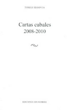 cartas cabales 2008-2010-9786077955016