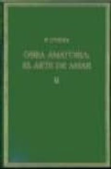 obra amatoria ii. el arte de amar-9788400074616