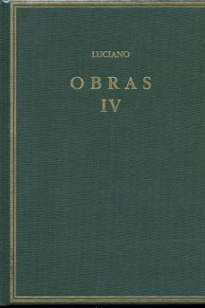 obras iv-luciano de samosata-9788400085216