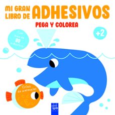 crías de animales  colorear + pegatinas-9788408234616