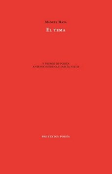 el tema-manuel mata piñeiro-9788410309616