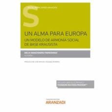 un alma para europa (papel + ebook)-delia manzanero fernandez-9788411252416