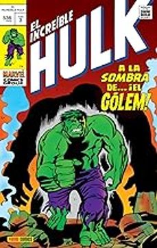 el increible hulk 3. a la sombra de el golem (marvel gold)-roy thomas-9788411506816