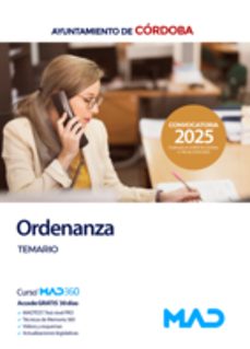 ordenanza del ayuntamiento de cordoba. temario-9788414297216