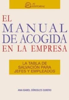 el manual de acogida en la empresa (ebook)-ana isabel corcoles cubero-9788415683216