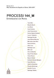processi 144_m: entrelazarse con roma-9788417048716