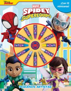 spidey y su superequipo. pequeños artistas-9788418610516