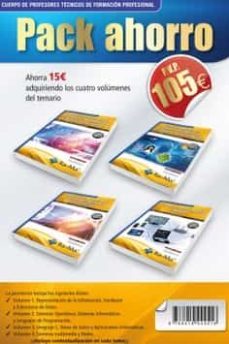 pack ahorro - oposiciones cuerpo de profesores de enseñanza secundaria. sistemas y aplicaciones informaticas (f.p.).-eva maria campos monge-maribel campos monge-9788419444516