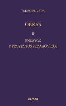 ensayos y proyectos pedagogicos (3 tomos)-pedro poveda castroverde-9788427721616