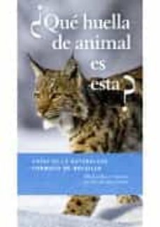 ¿que huella de animal es esta?-klaus richarz-9788428217316