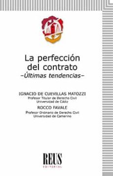 la perfeccion del contrato: ultimas tendencias-9788429019216
