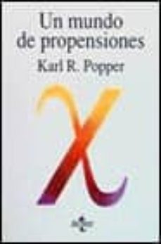 un mundo de propensiones-karl raimund popper-9788430921416