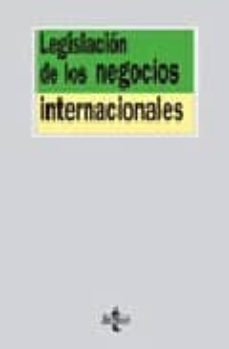 legislacion de los negocios internacionales-9788430946716