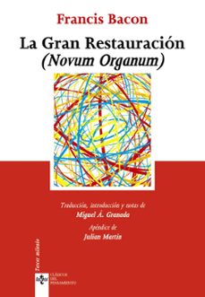 la gran restauracion (novum organum)-9788430952816