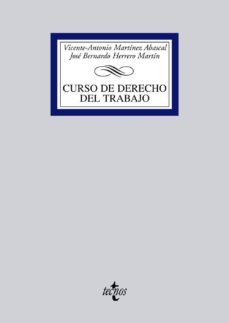curso de derecho del trabajo-vicente antonio martinez abascal-9788430955916