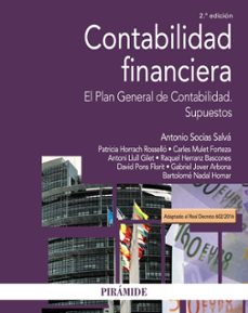 contabilidad financiera: el plan general de contabilidad: supuestos-9788436839616