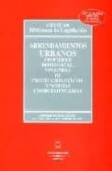 arrendamientos urbanos, propiedad (29ª ed.)-9788447028016