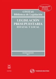 legislacion presupuestaria. estatal y local (9ª ed)-9788447037216