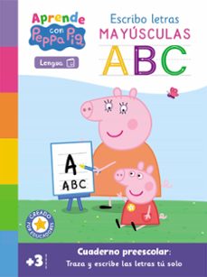 aprendo con peppa. escribo letras mayusculas-9788448863616