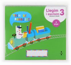 col·leccio tren de paraules. llegim i escrivim-quadern 3 cataluna infantil-9788466134316