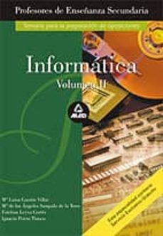profesores de enseñanza secundaria: informatica (vol. ii)-9788466501316