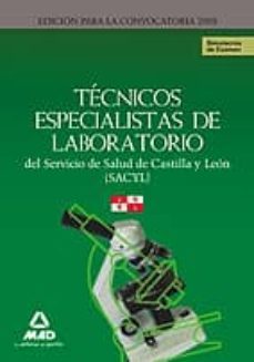 tecnico especialista en laboratorio del servicio de salud de cast illa y leon (sacyl). simulacros de examen-9788467602616