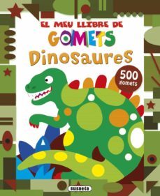 dinosaures (el meu llibre de gomets)-9788467737516