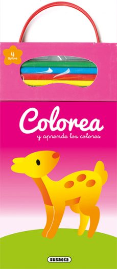colorea y aprende los colores (ciervo)-9788467751116