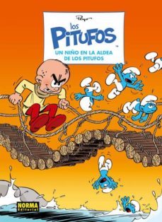 los pitufos 26: un niño en la aldea de los pitufos-9788467915716