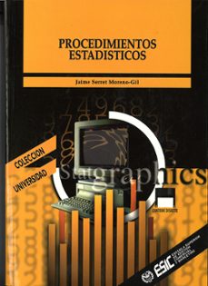 procedimientos estadisticos: con statgraphics-9788473561716