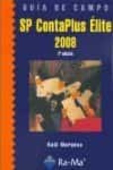 guia de campo de sp contaplus  elite 2008. (2ª edicion)-9788478978816
