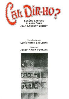 cal dir-ho?-eugene labiche-9788479351816