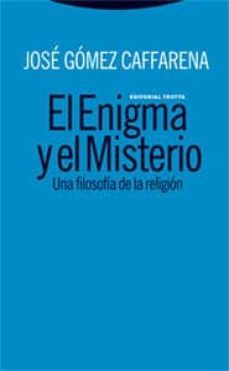 el enigma y el misterio-9788481649116